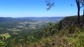 Overlooking Kangaroo valley